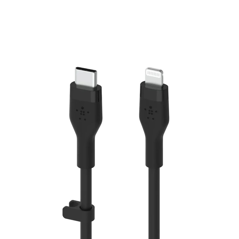 Belkin BoostCharge Pro Flex USB-C To Lightning Cable 3m - Black - كابل شحن